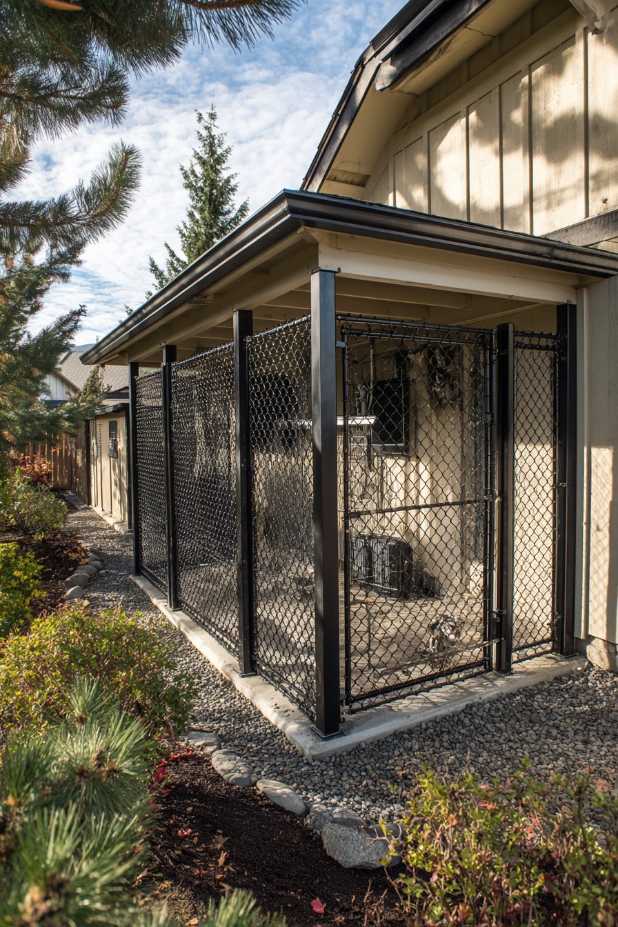 Upscale Dog Run and Kennel Facility
