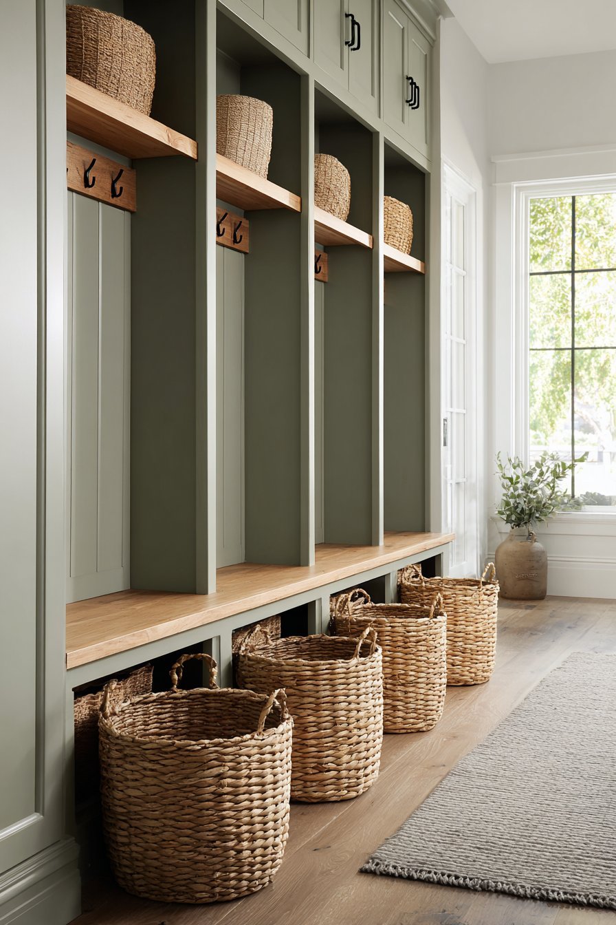 Mudroom Transition Lockers