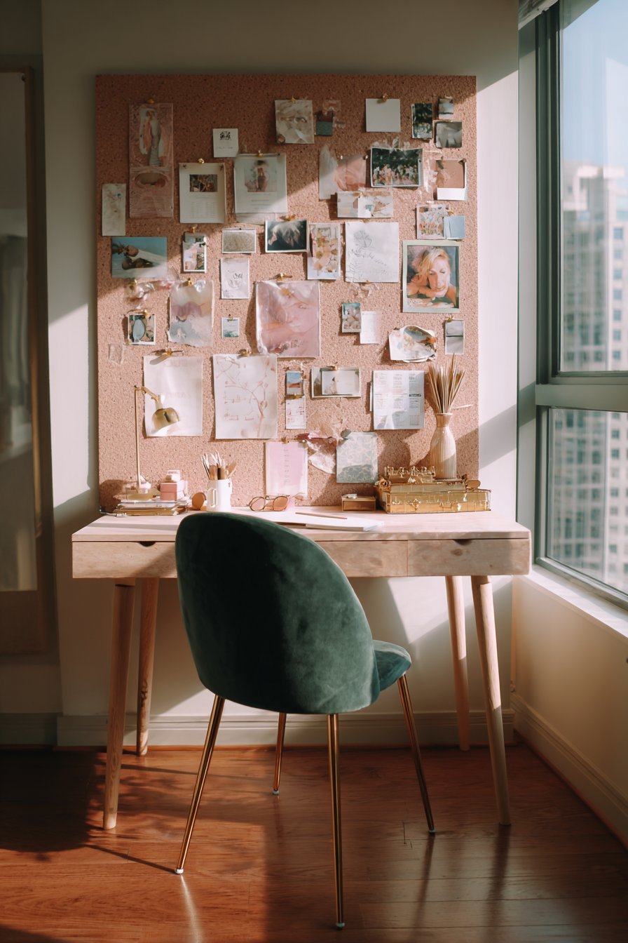 Platform Bed with Illuminated Headboard