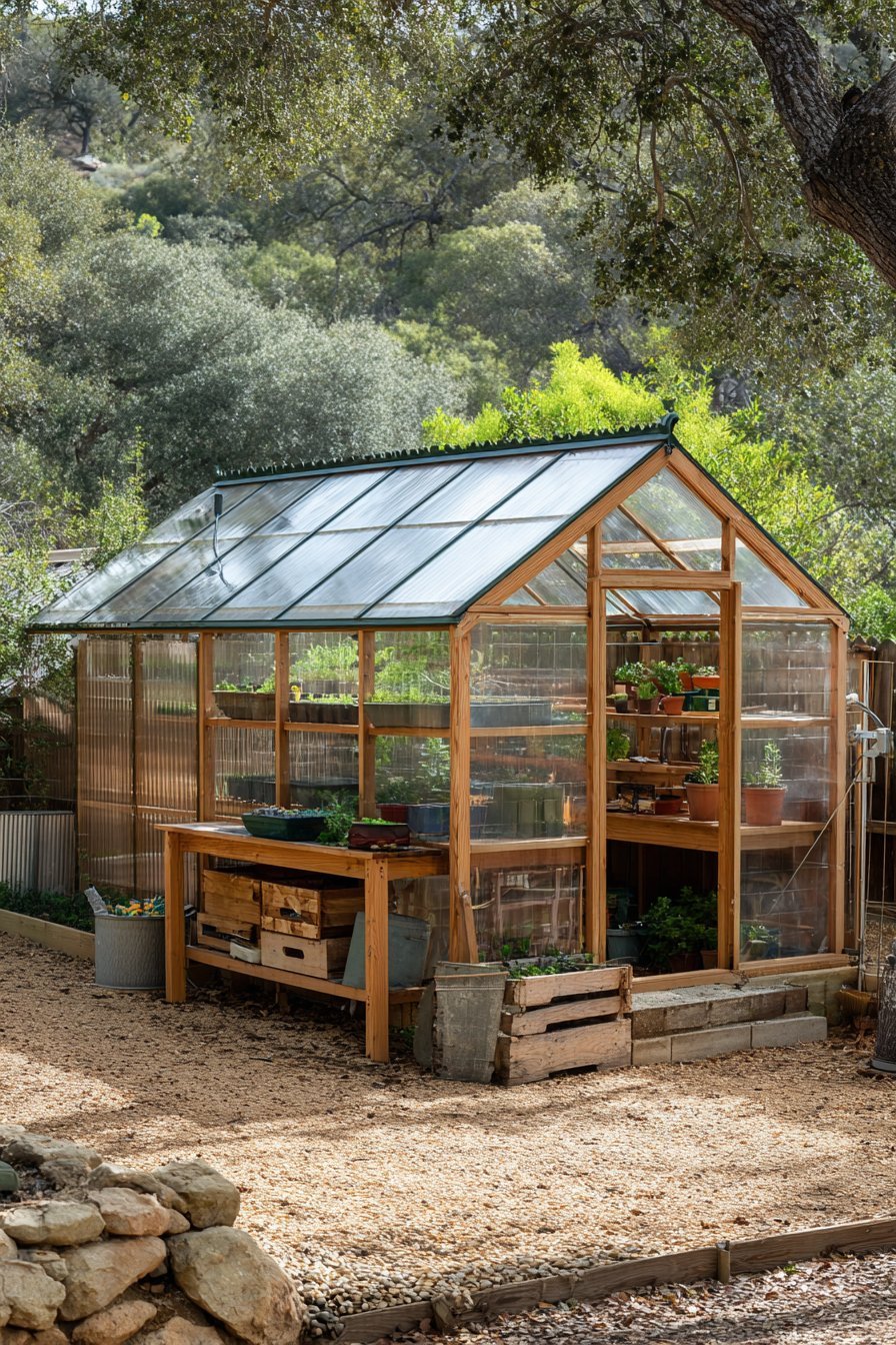 Year-Round Greenhouse and Cold Frame System