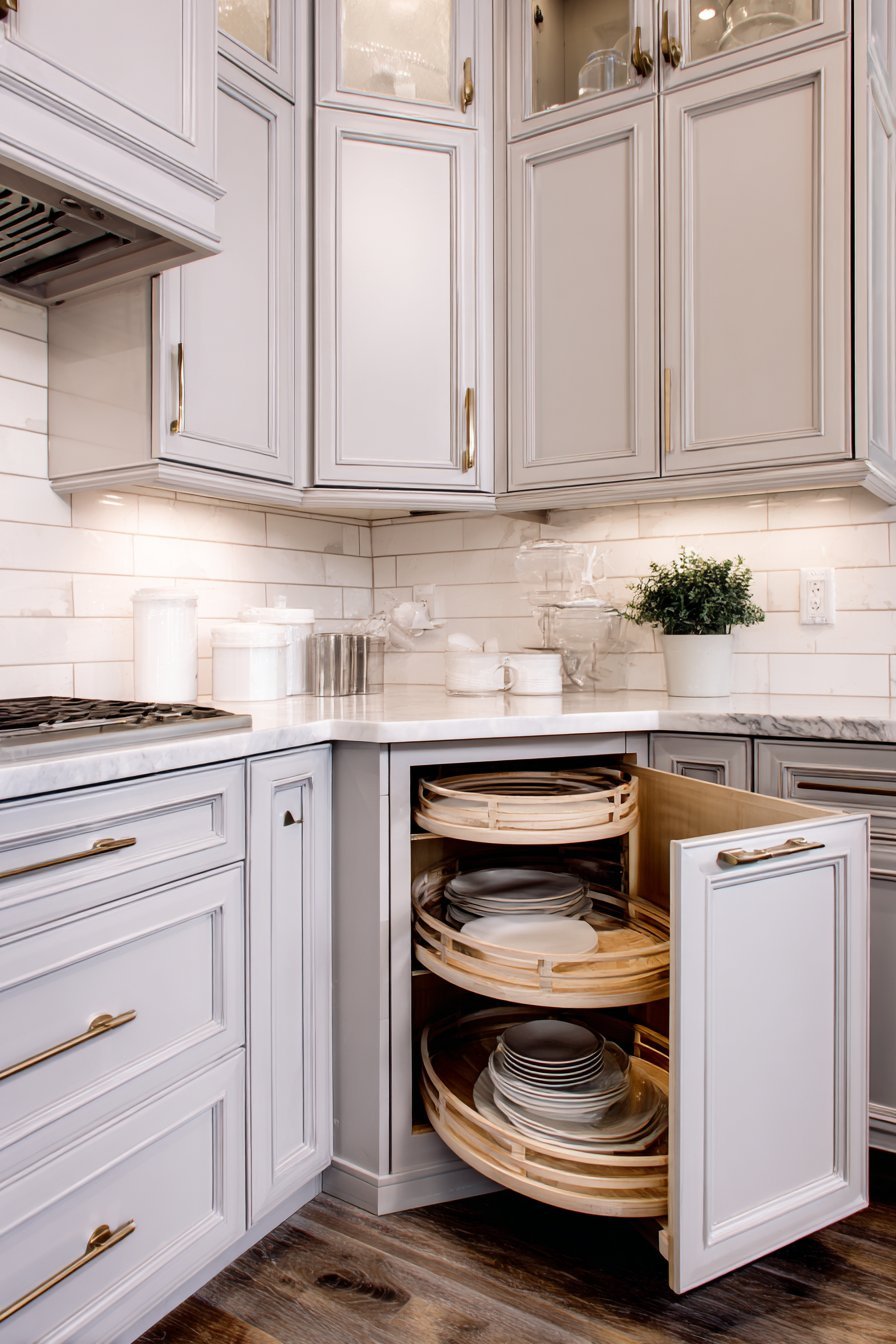 Clever Grey Corner Storage Solutions