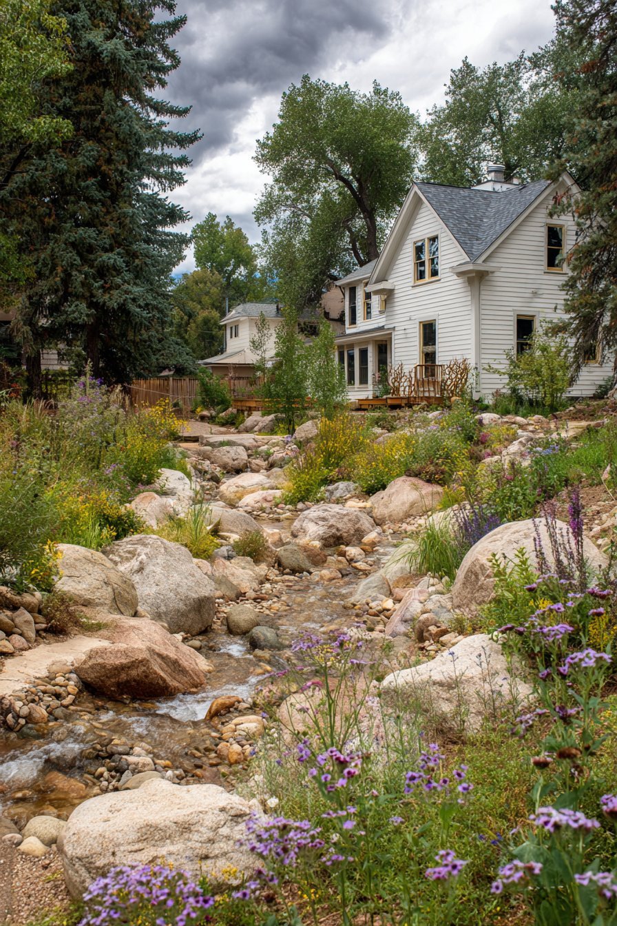 Naturalistic Creek Bed Ecology
