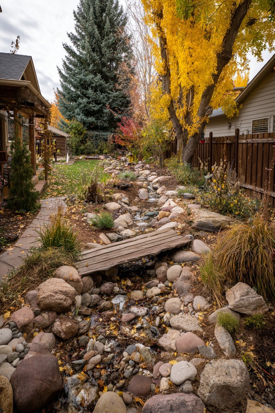 Naturalistic Creek Bed Ecology