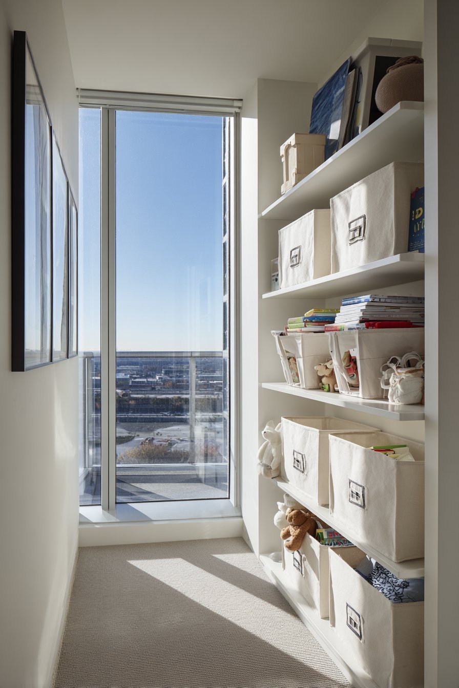 Compact Vertical Tall Narrow White Bookcase