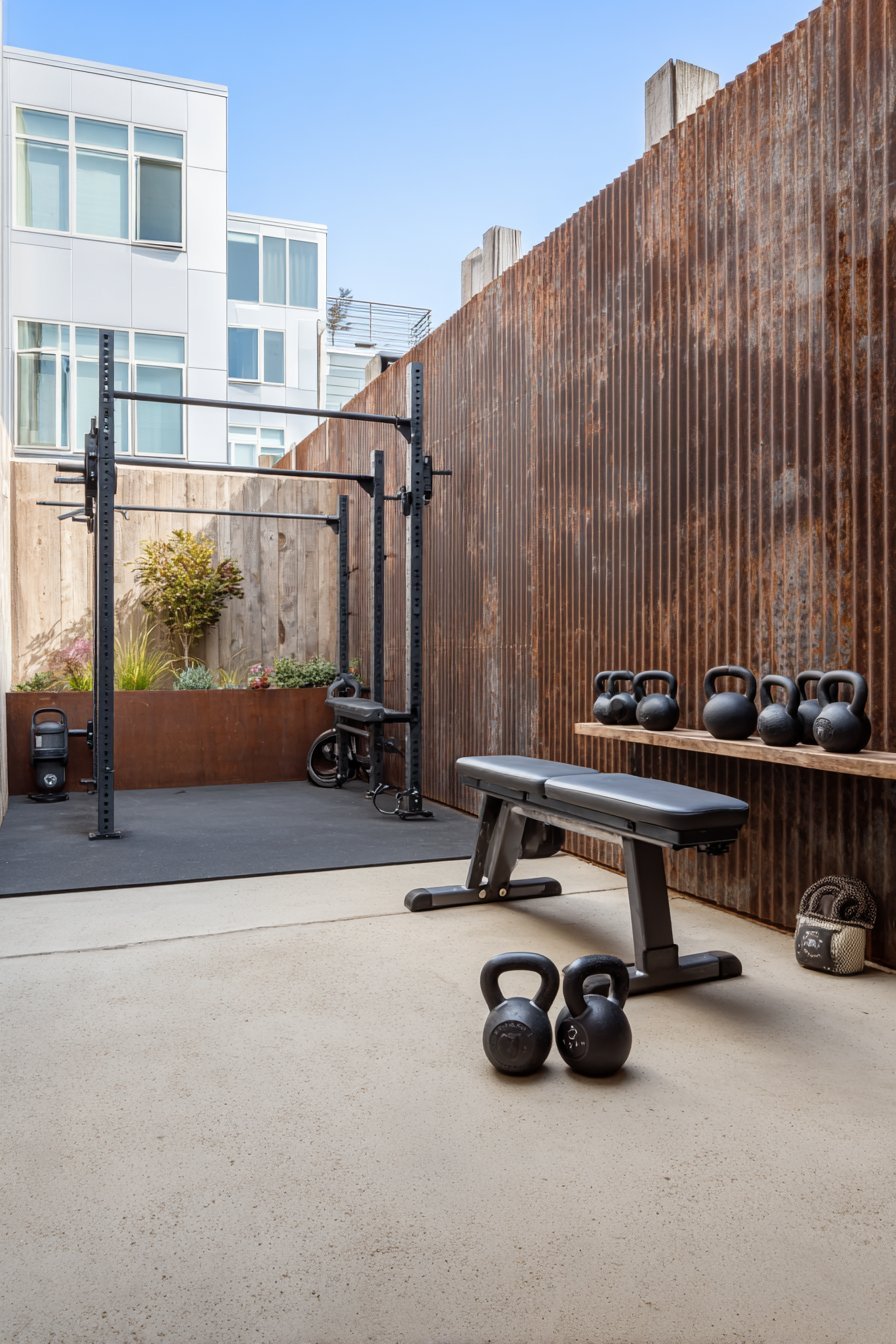 Industrial Outdoor Gym
