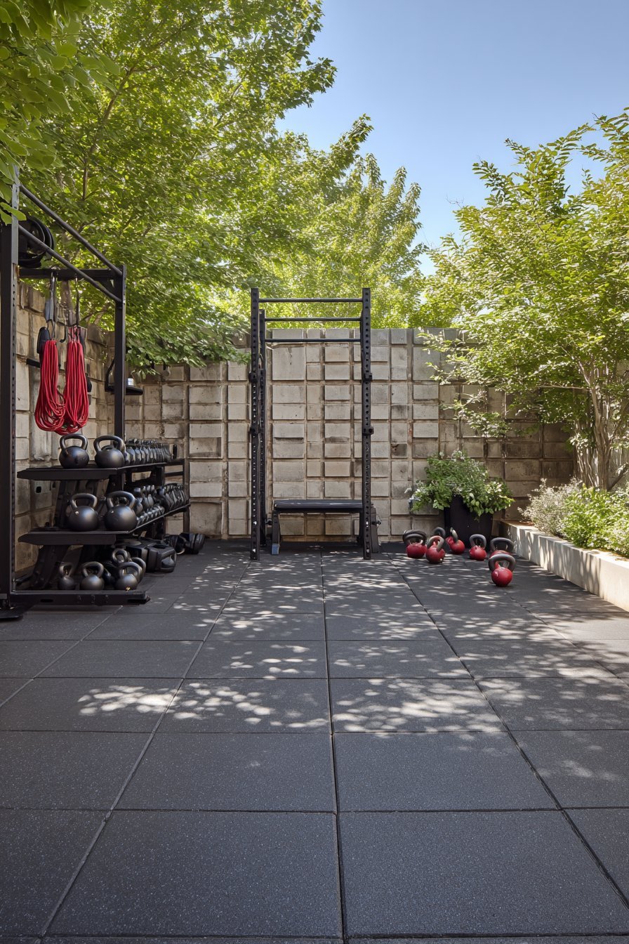 Industrial Outdoor Gym