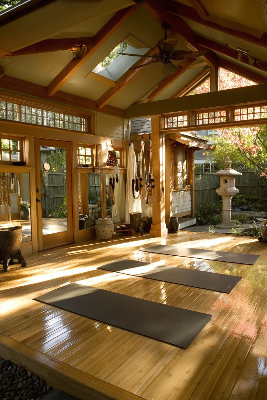 Dedicated Yoga and Exercise Pavilion