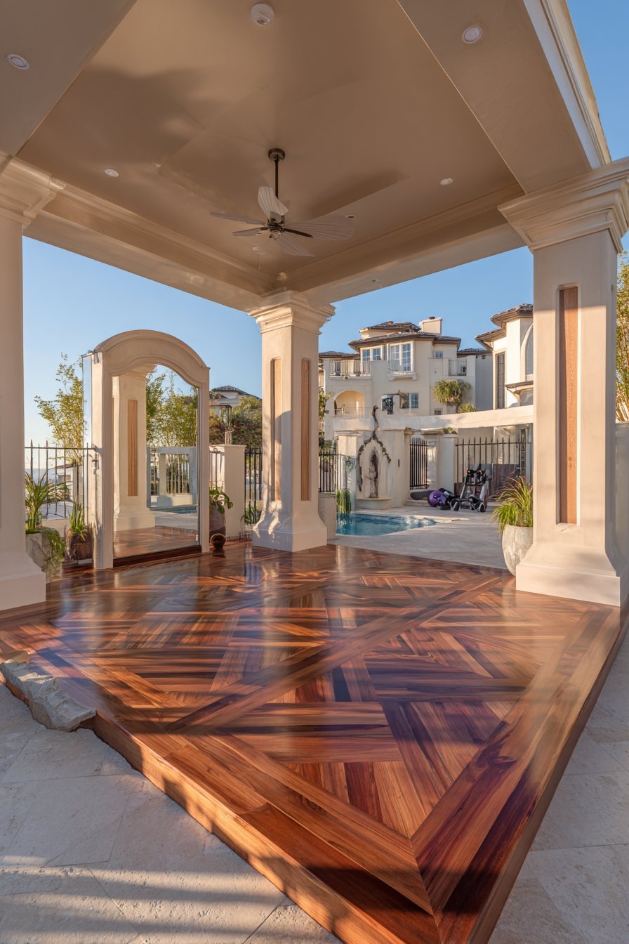 Dedicated Yoga and Exercise Pavilion