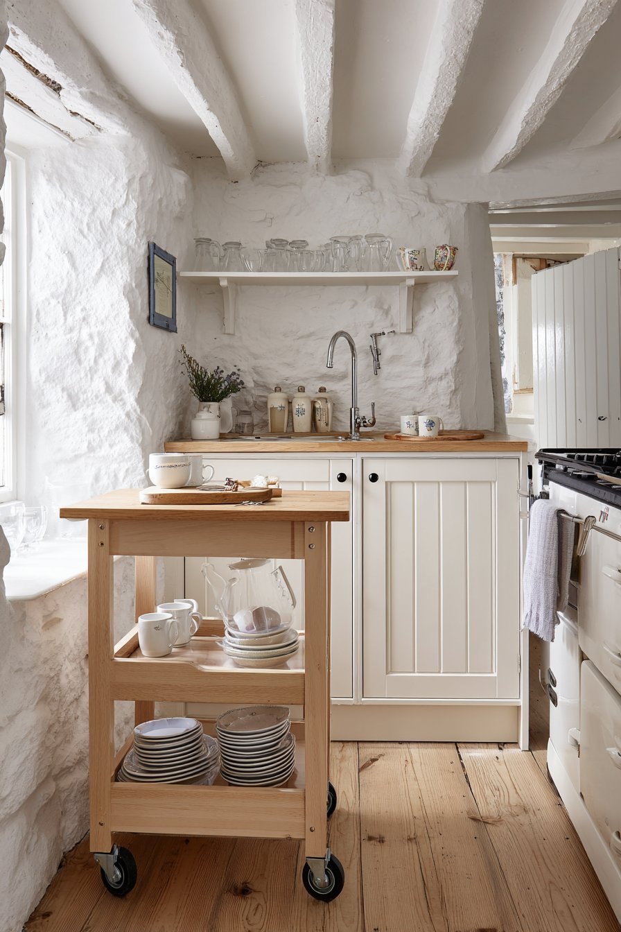 Plate Rack Beadboard Kitchen