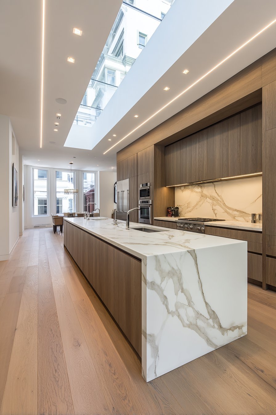 Contemporary Seamless Waterfall Design