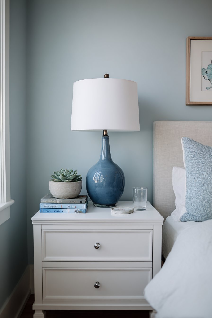 Curated Nightstand Vignette Styling
