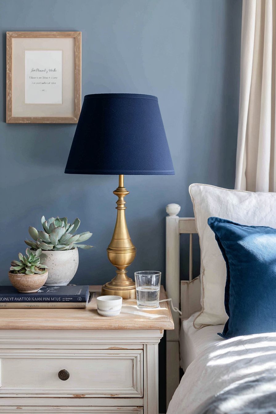 Curated Nightstand Vignette Styling