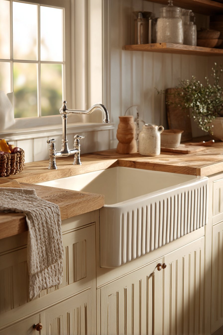 Fireclay Farmhouse Sink Installation