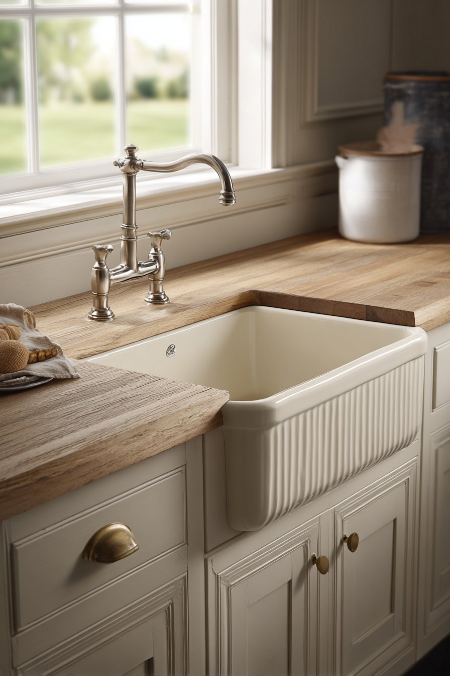 Fireclay Farmhouse Sink Installation