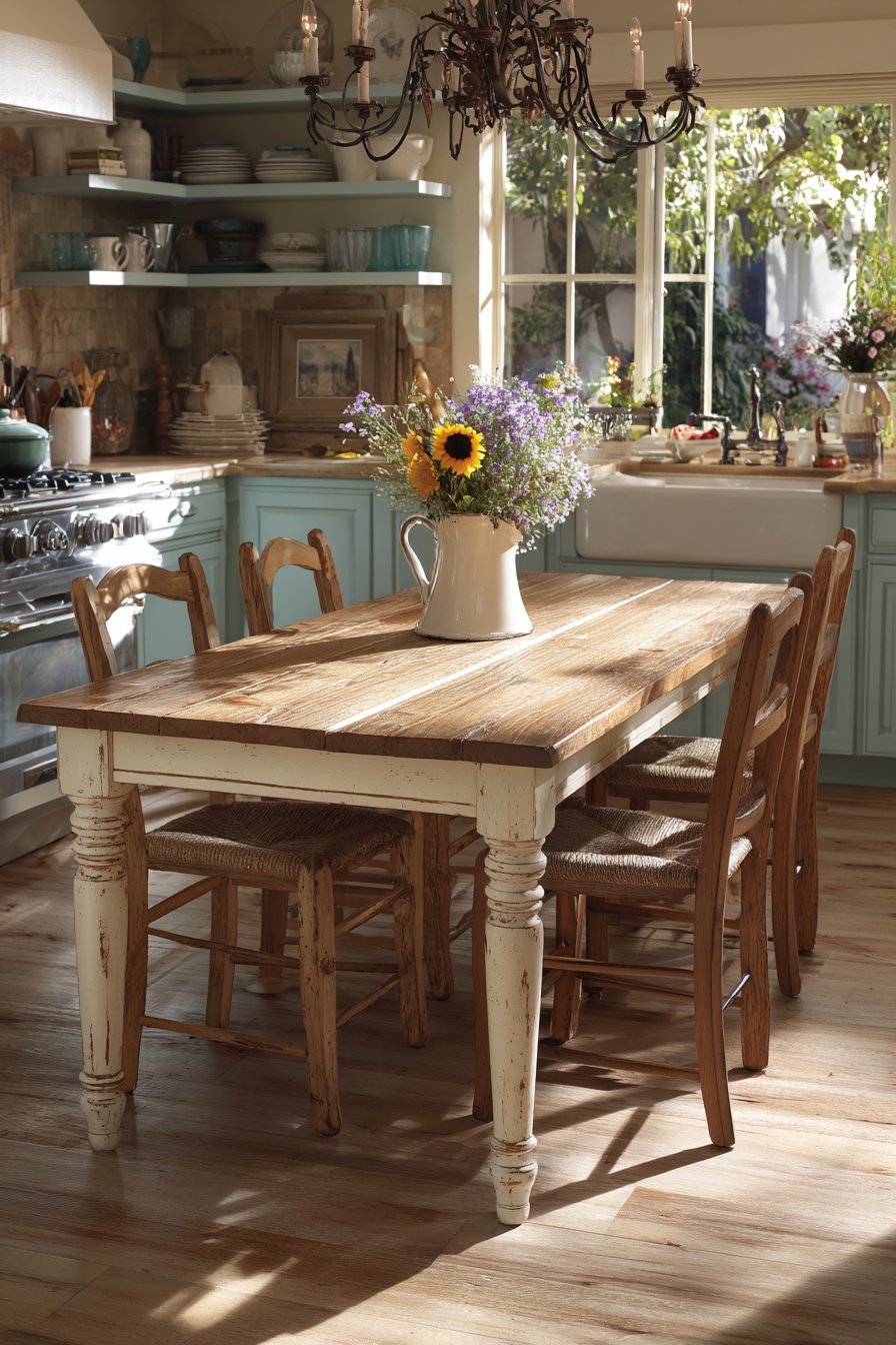 Farmhouse Dining Table Kitchen