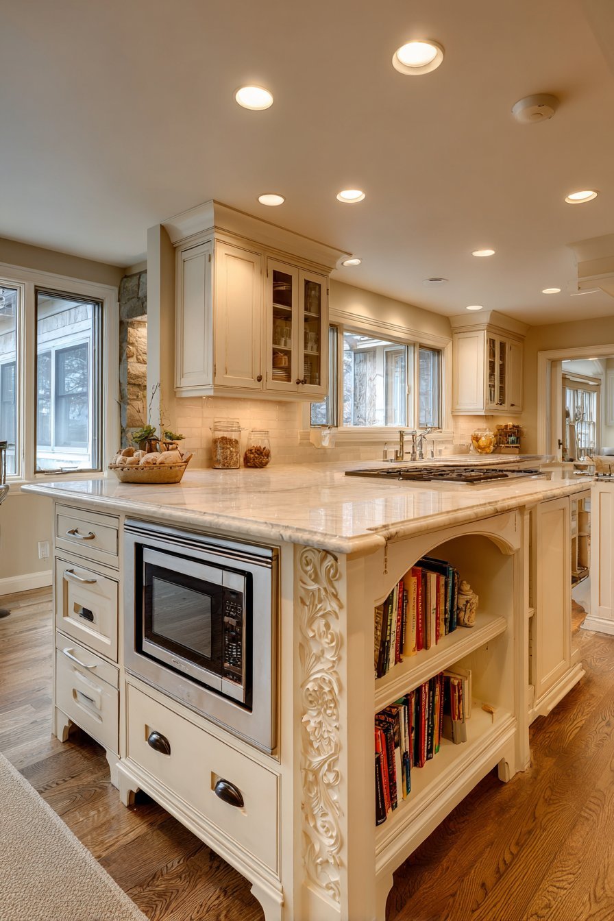 Detailed Island End Design