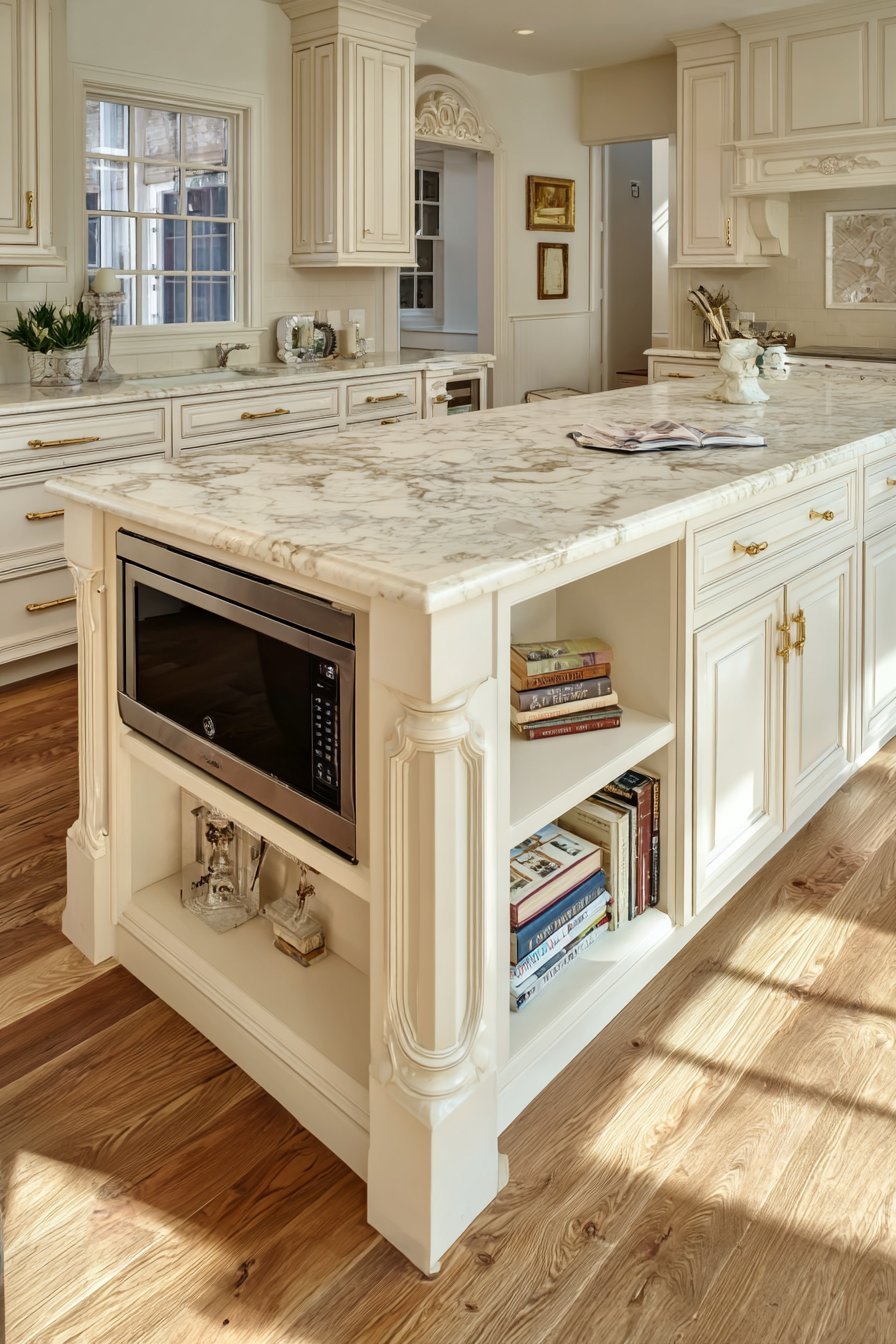 Detailed Island End Design