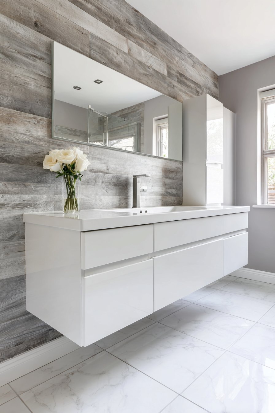 Contemporary High-Gloss Minimalism