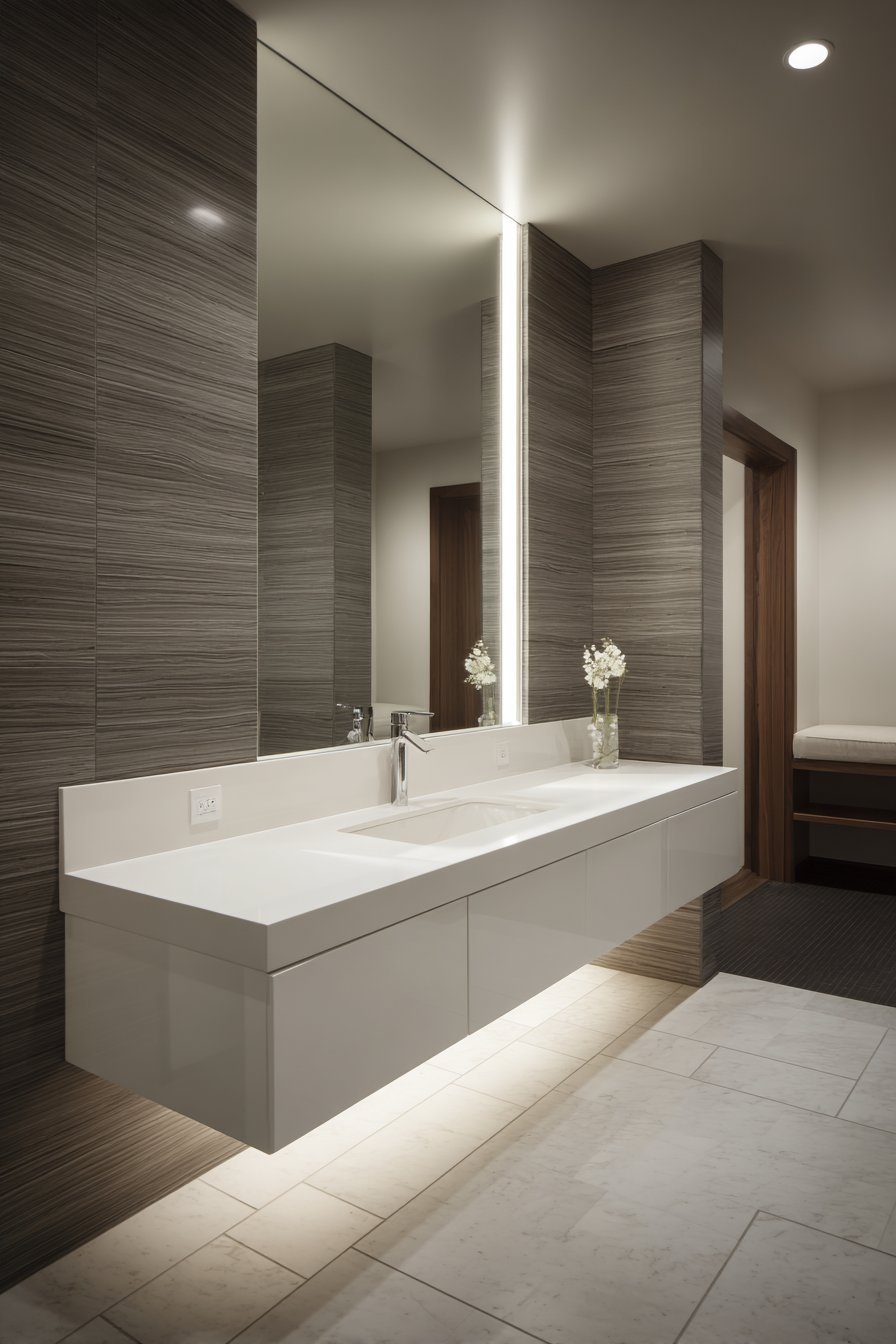 Contemporary High-Gloss Minimalism