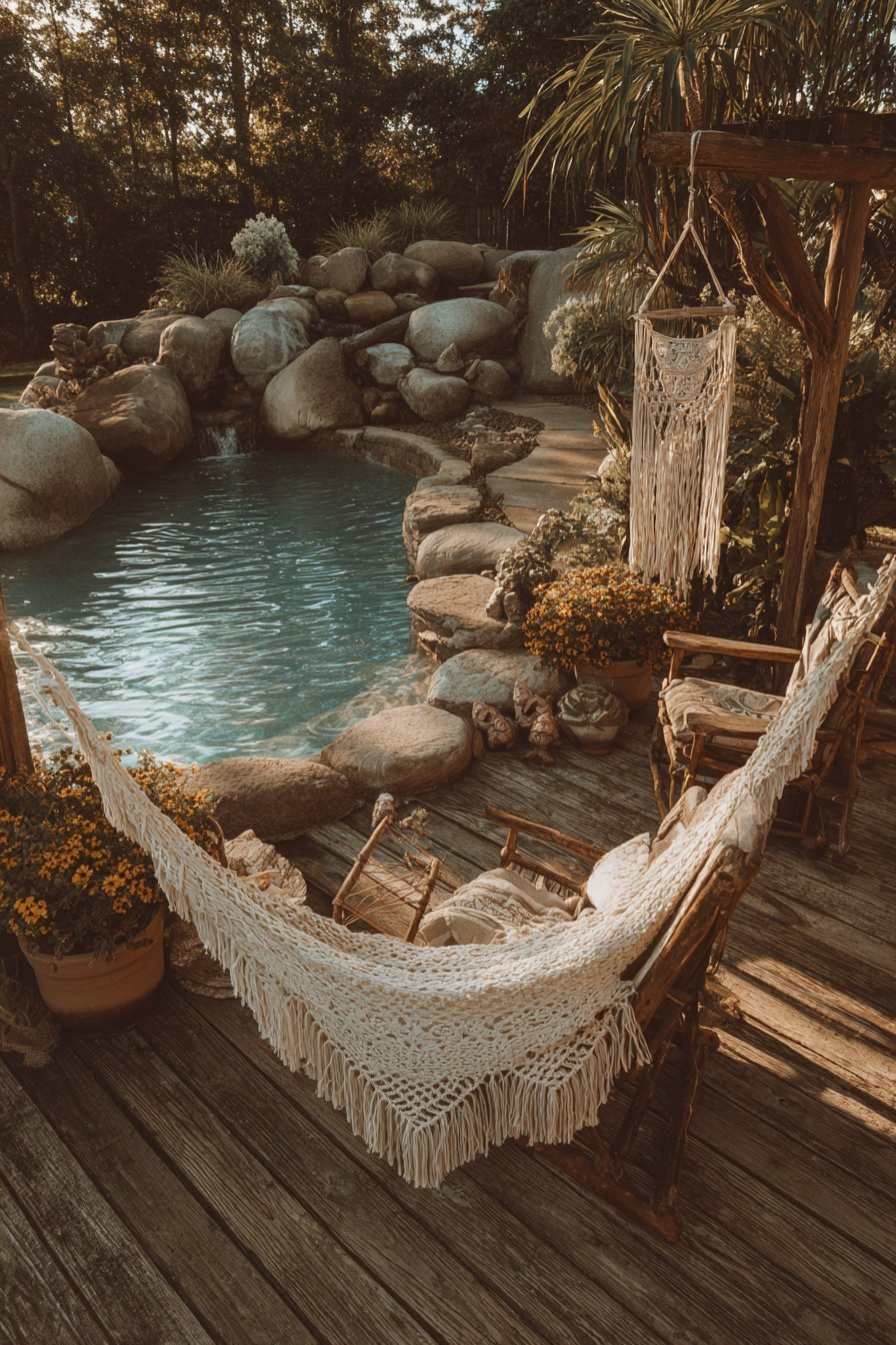 Natural Swimming Pond Oasis