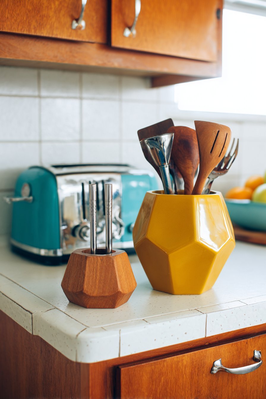 Mid-Century Modern Teak Display