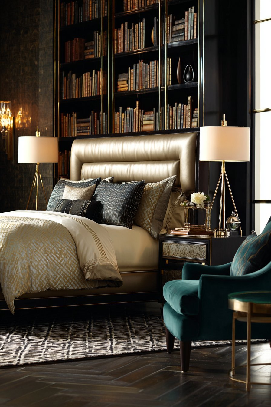 Art Deco Glamour Library