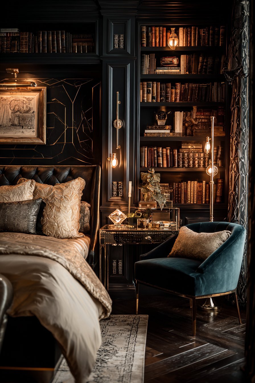 Art Deco Glamour Library