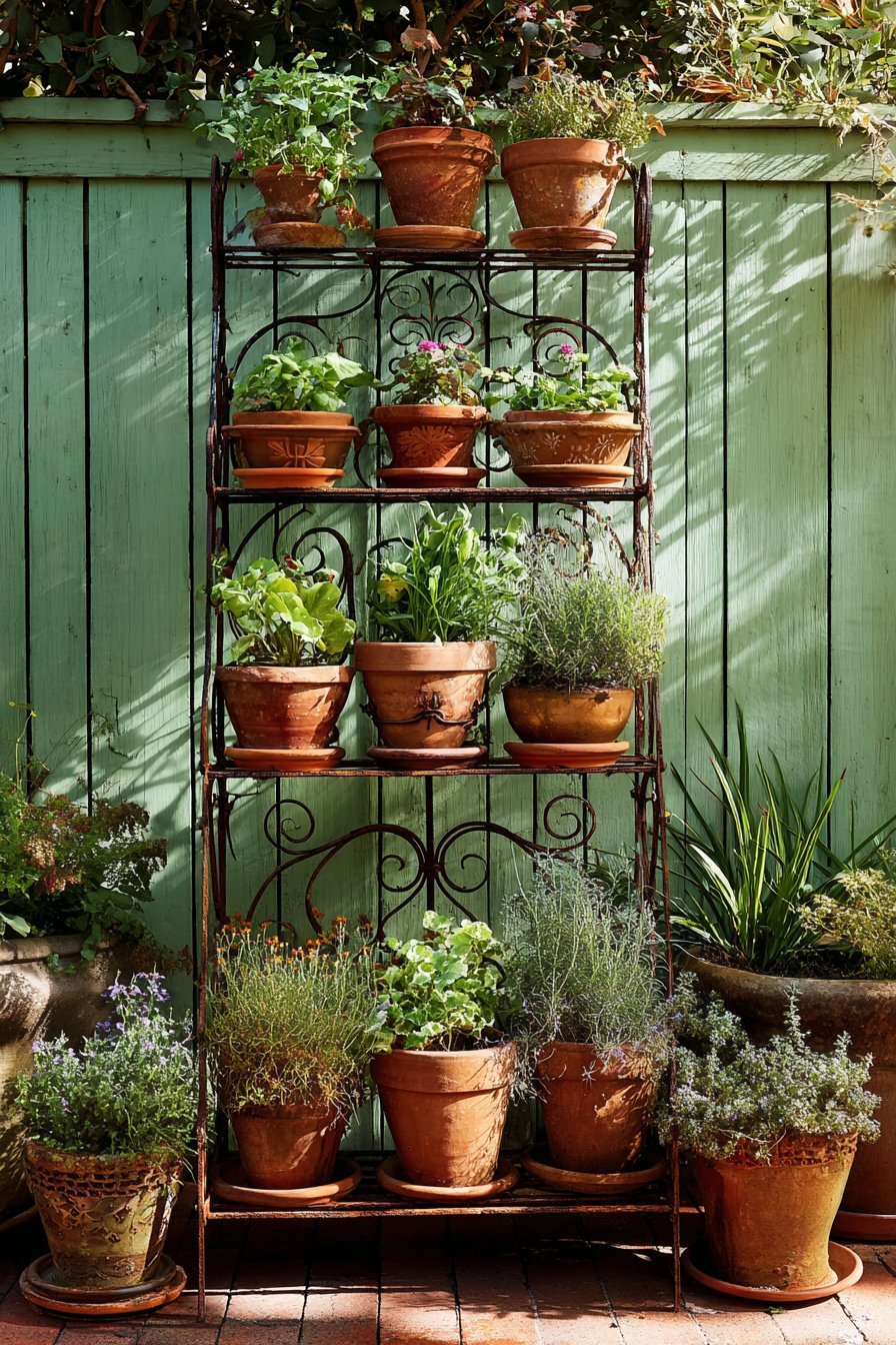 Vertical Container DisplayVertical Container Display