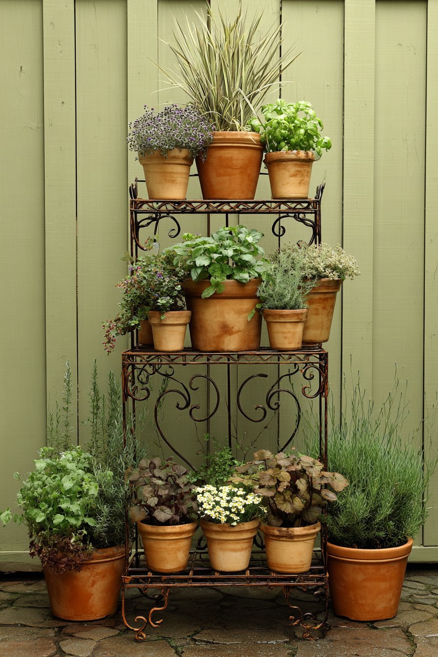 Vertical Container Display