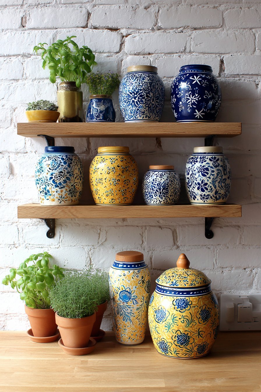 Decorative Spice Storage Display