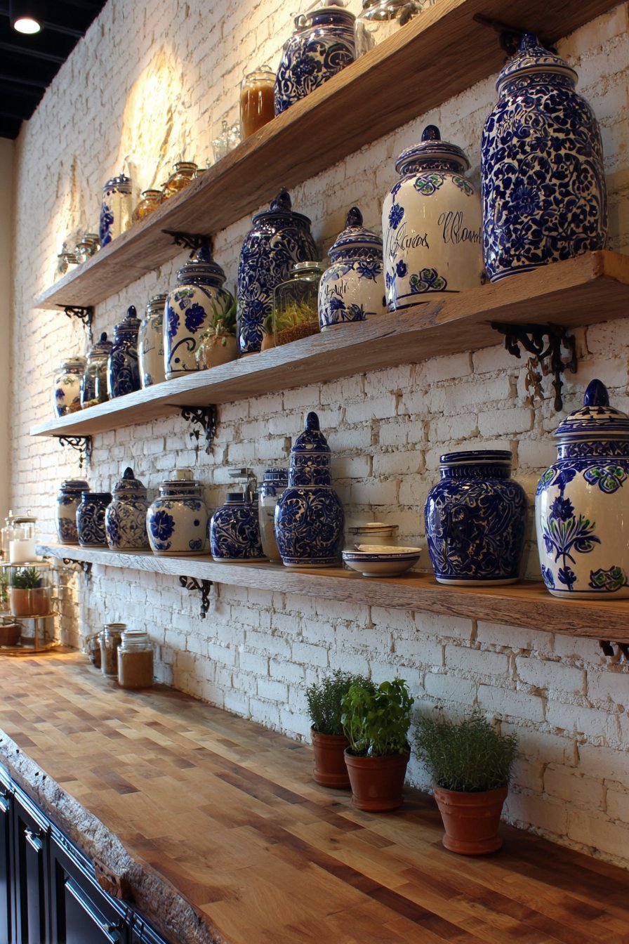 Decorative Spice Storage Display
