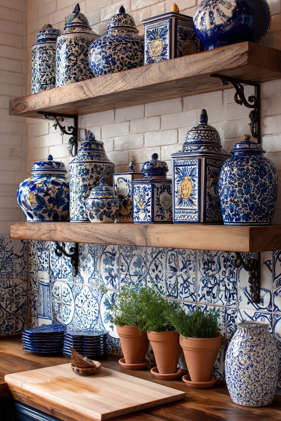 Decorative Spice Storage Display