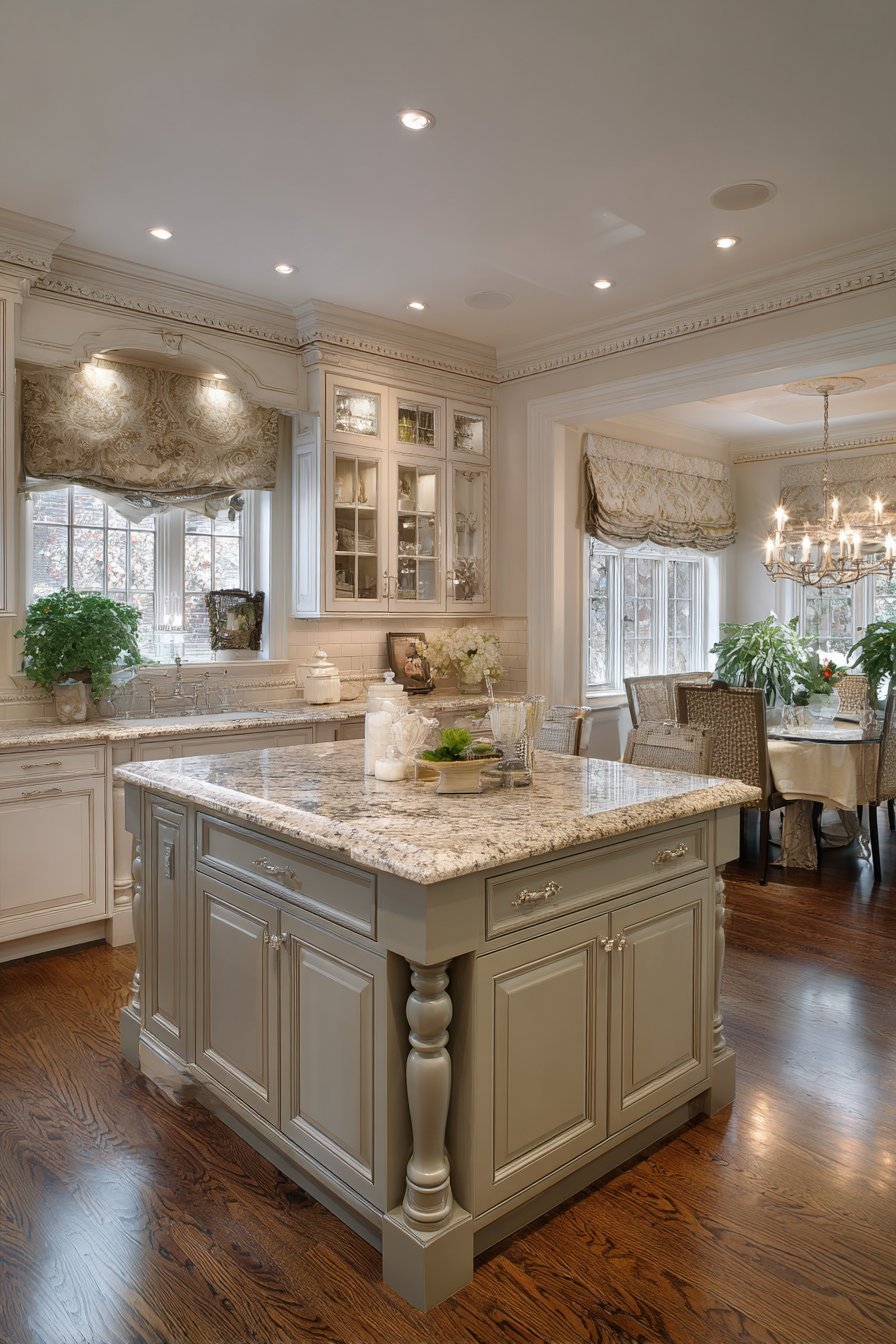 Traditional Taupe Elegance