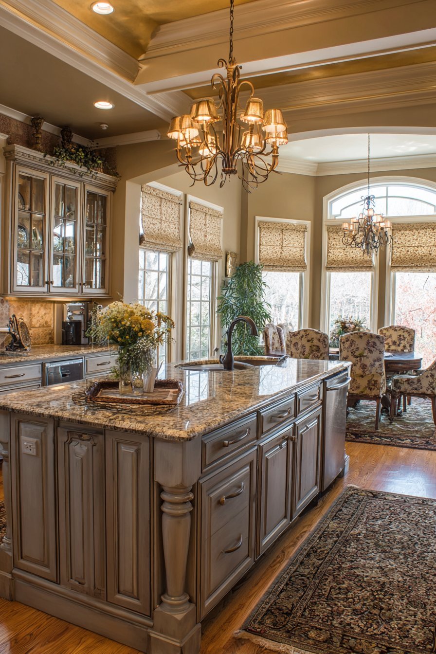 Traditional Taupe Elegance