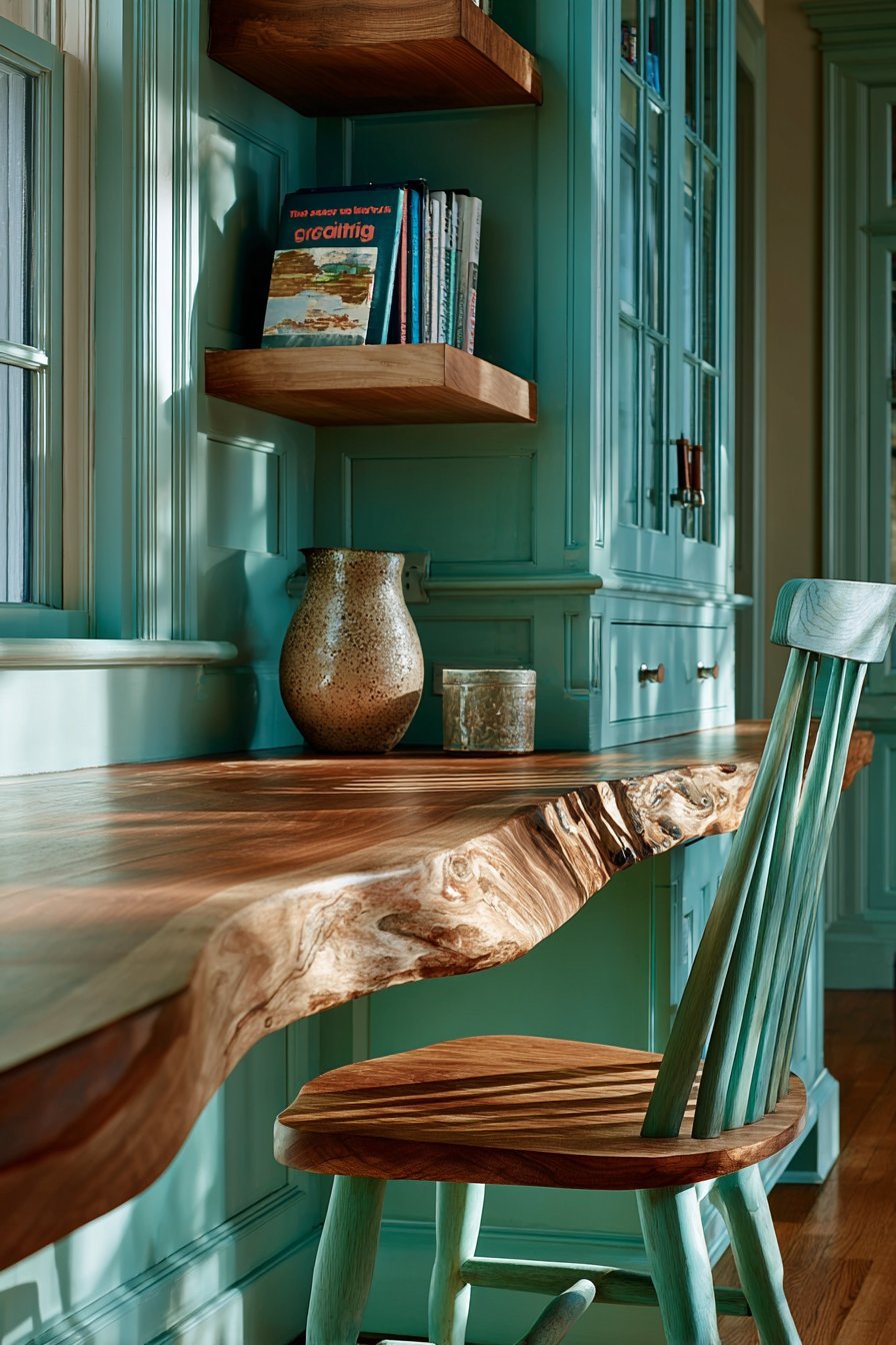 Integrated Desk Nook