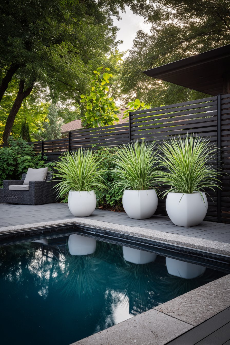Contemporary Reflecting Pool