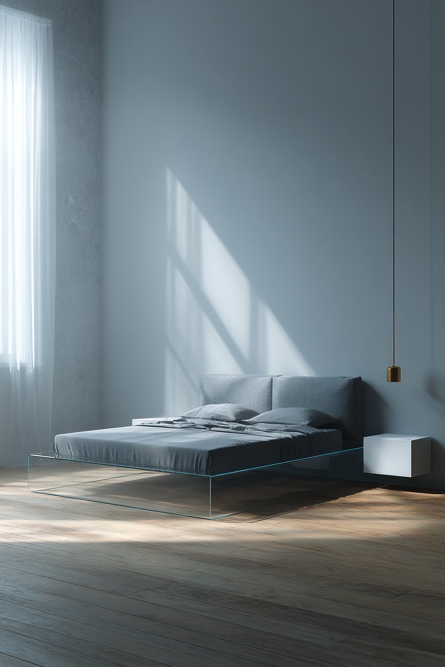 Minimalist Steel Frame Transparency