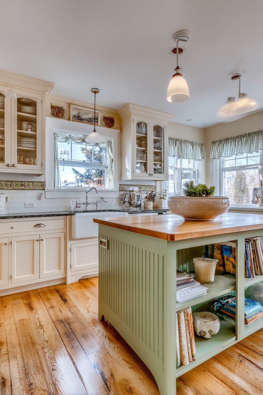 Cottage-Style Yellow Charm