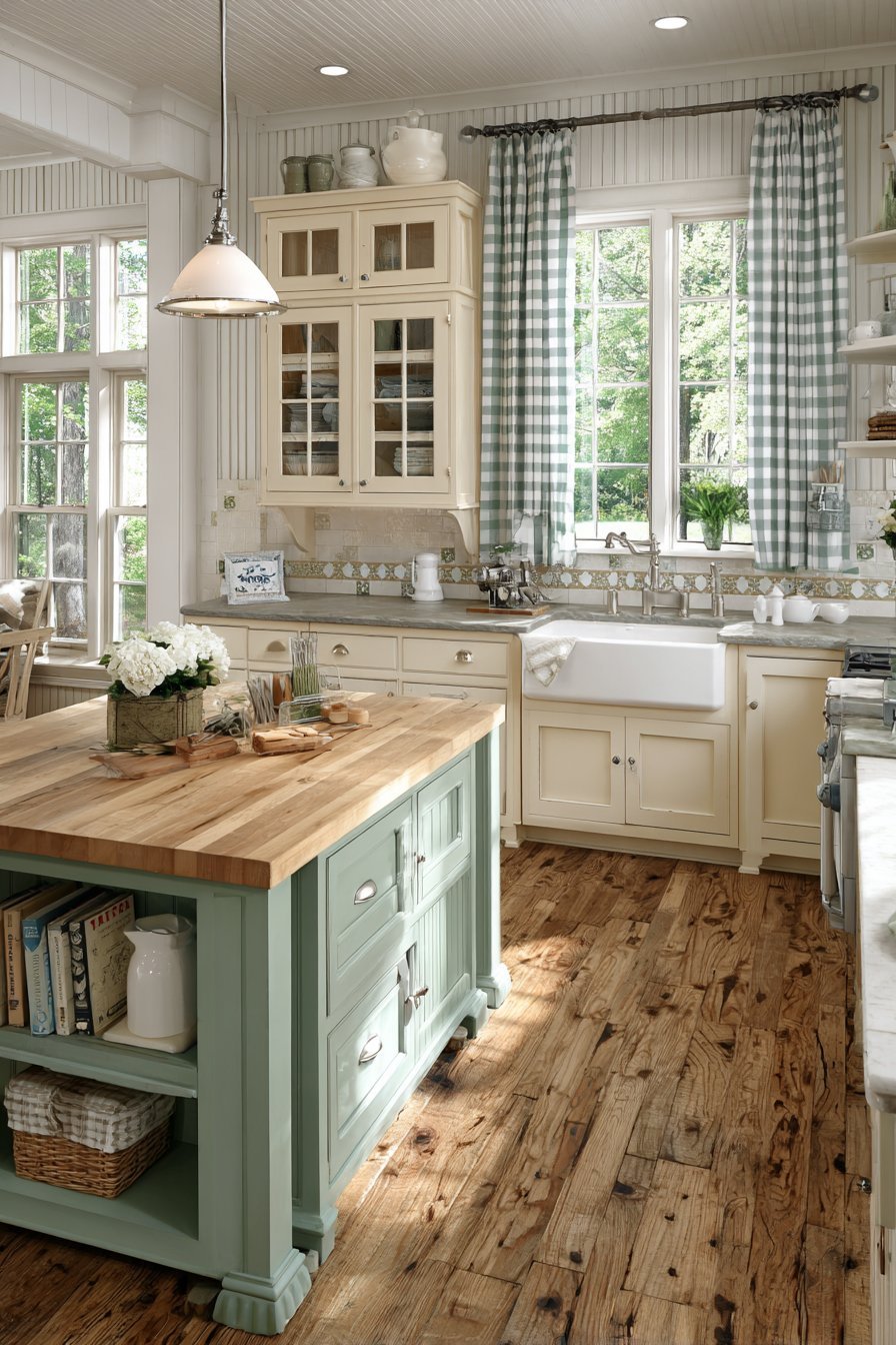 Cottage-Style Yellow Charm