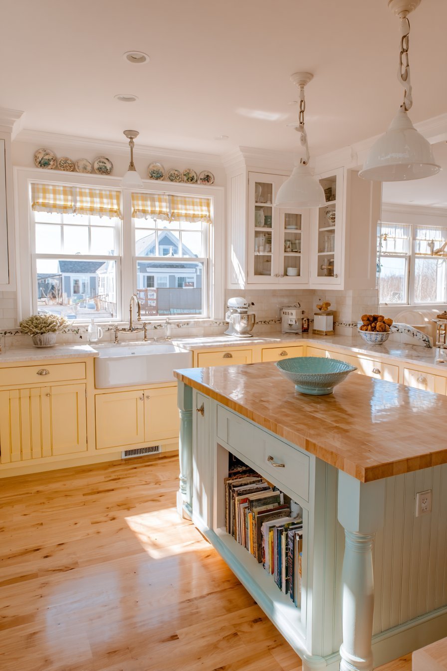 Cottage-Style Yellow Charm