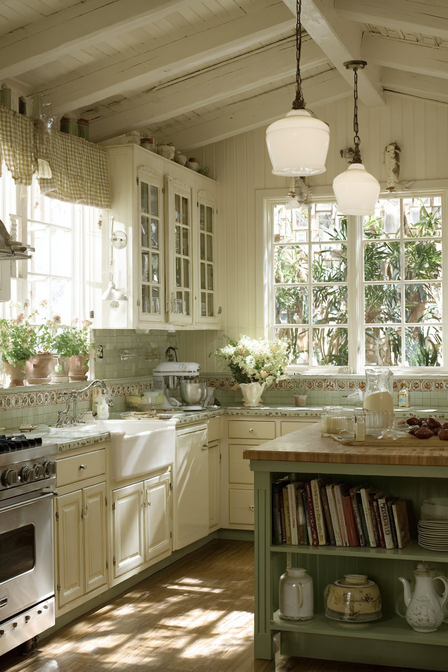 Cottage-Style Yellow Charm