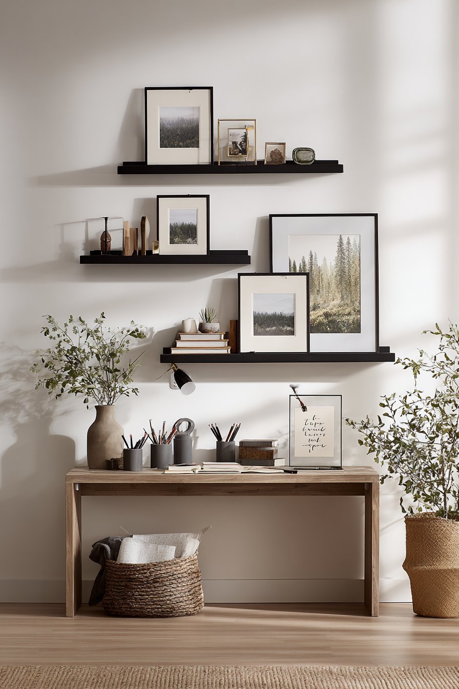 Rotating Gallery Ledge System