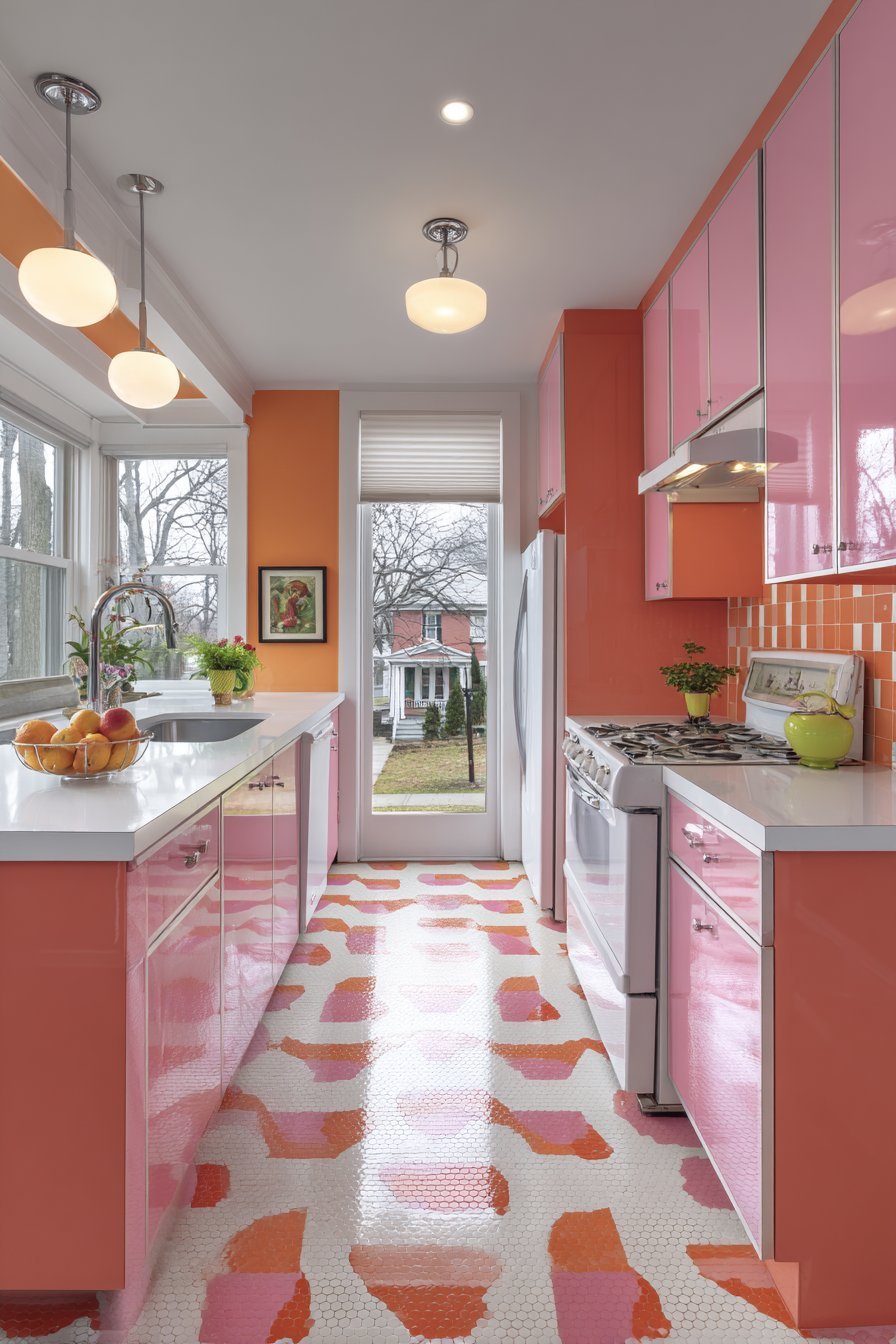 Pink and Orange Vibrancy