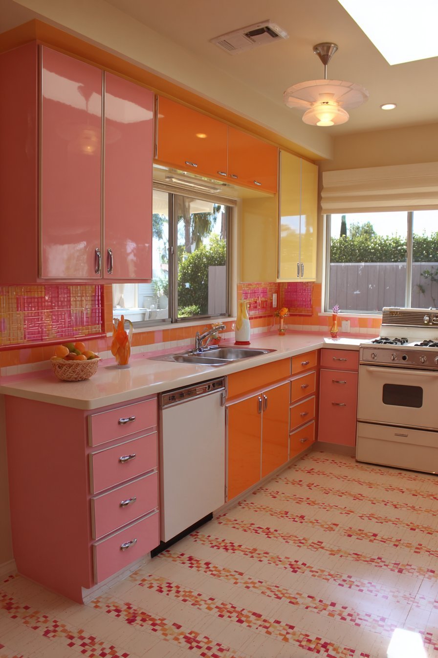 Pink and Orange Vibrancy