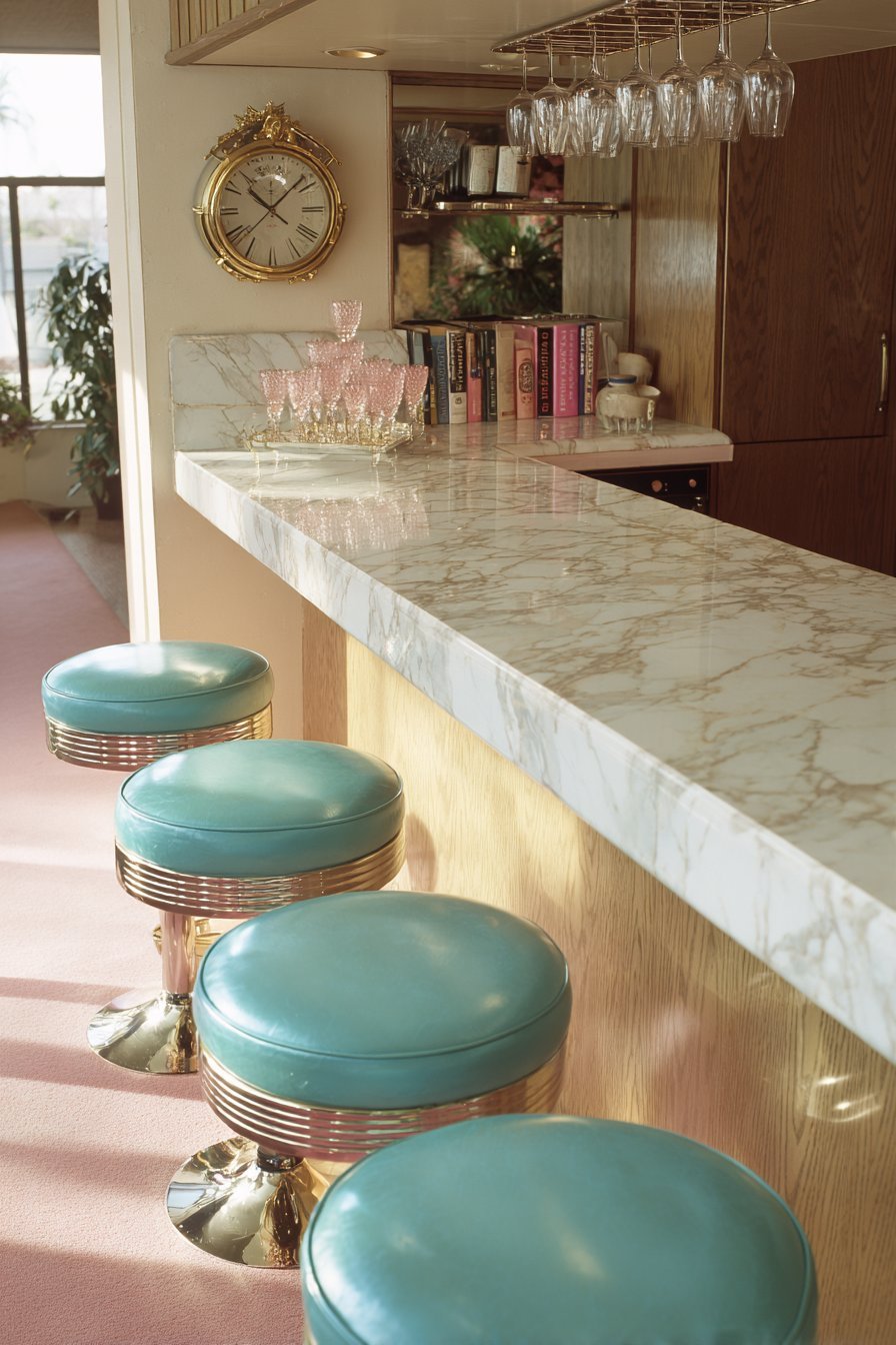 Raised Peninsula Bar Area