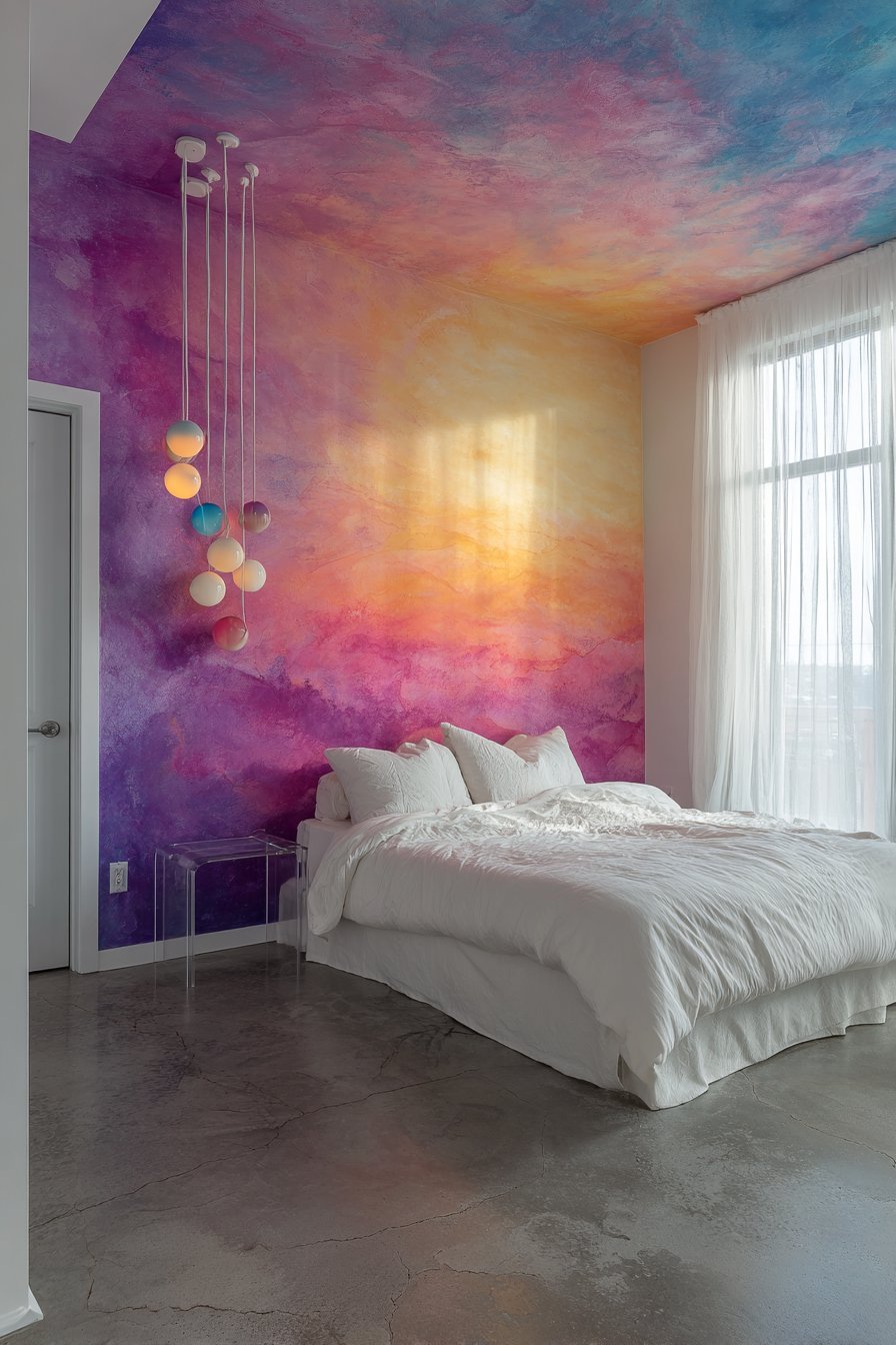 Sunset Ombre Artistic Feature