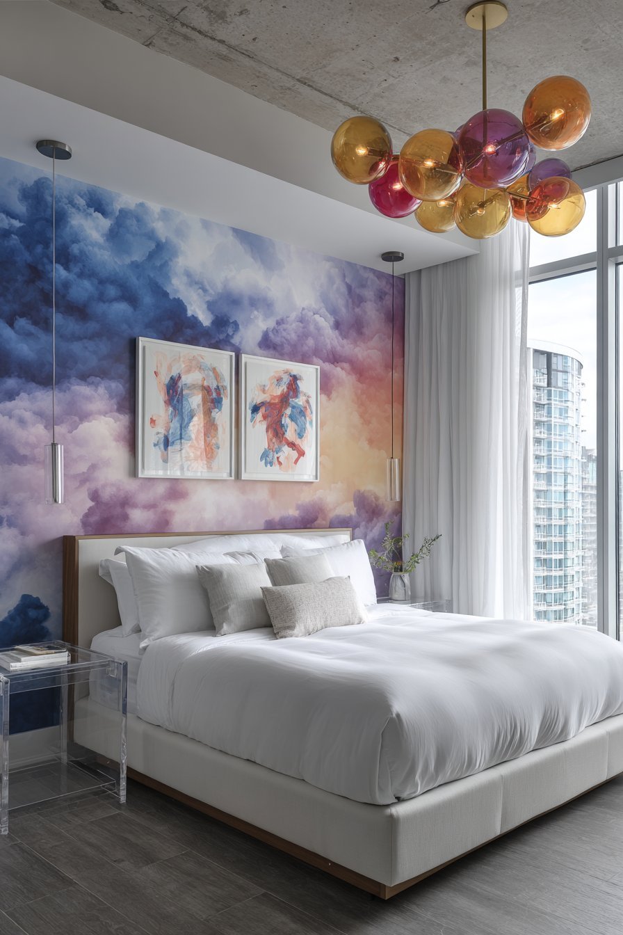 Sunset Ombre Artistic Feature