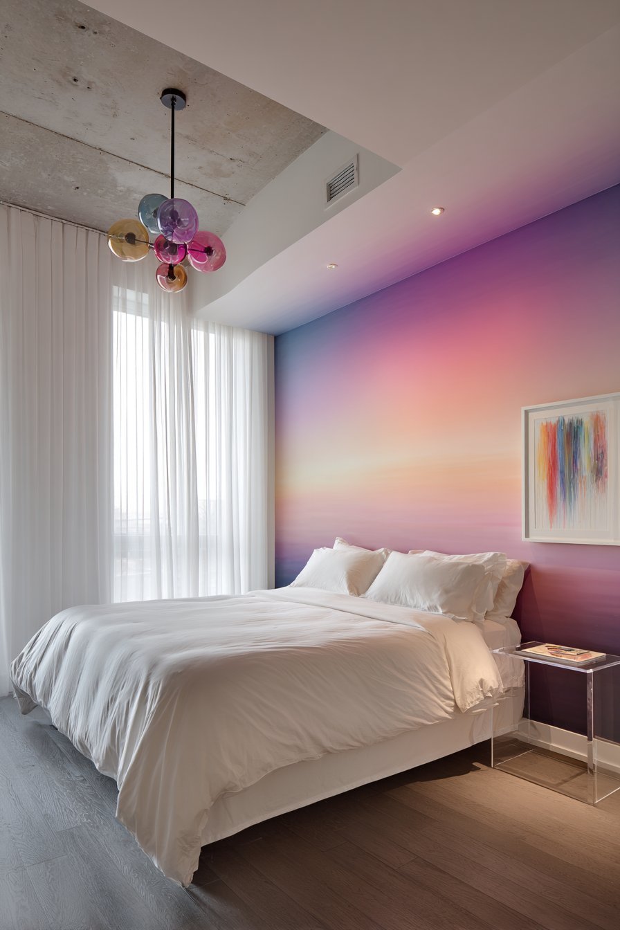 Sunset Ombre Artistic Feature