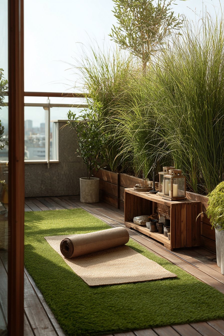 Minimalist Yoga Platform