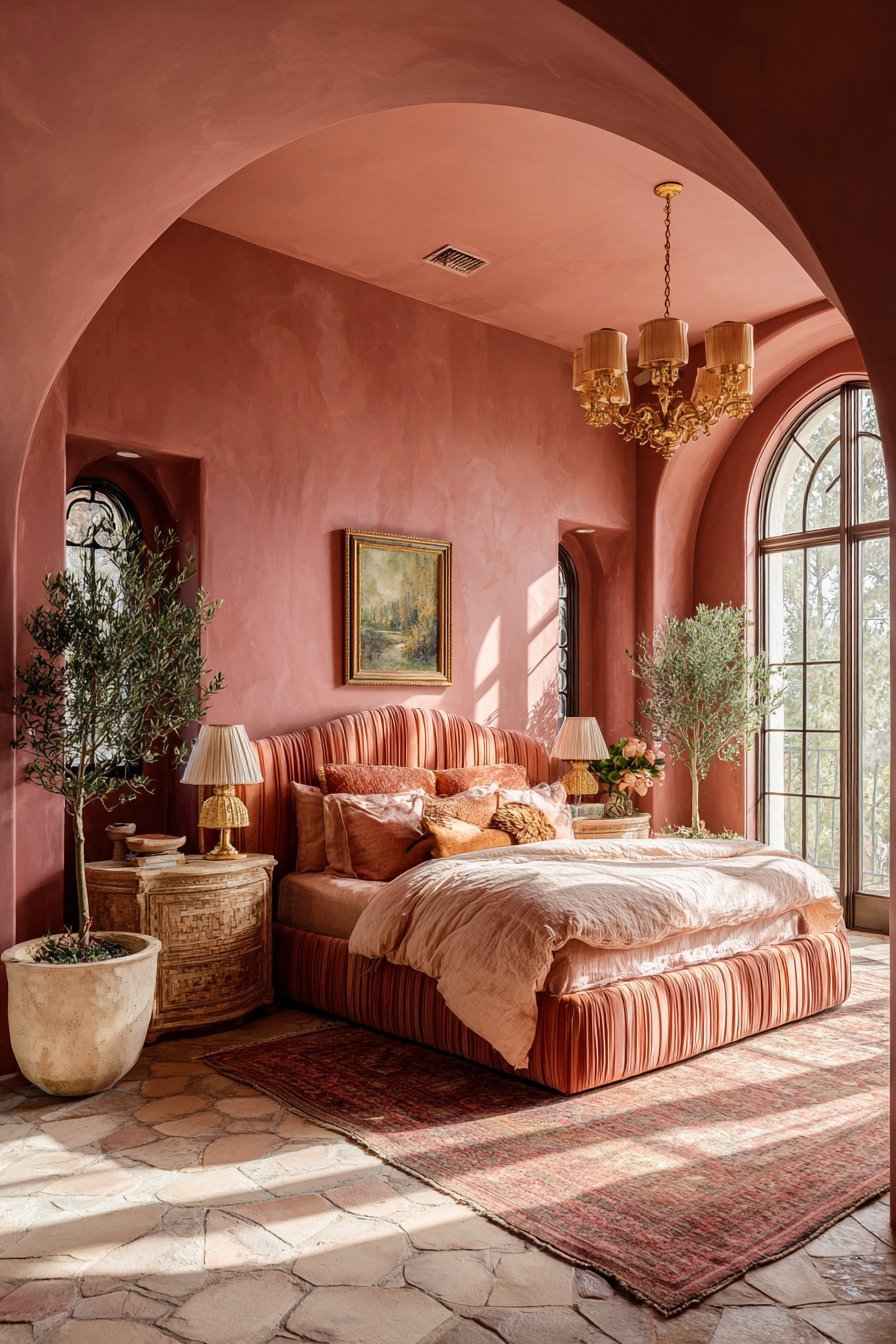 Mediterranean Arched Architecture